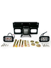 Load image into Gallery viewer, DV8 Offroad AHJP-01 AHJP-02 07-22 JEEP WRANGLER JK/JL BOLT ON HITCH WITH CUBE LIGHTS for Select Jeep Wrangler, Jeep Wrangler JK