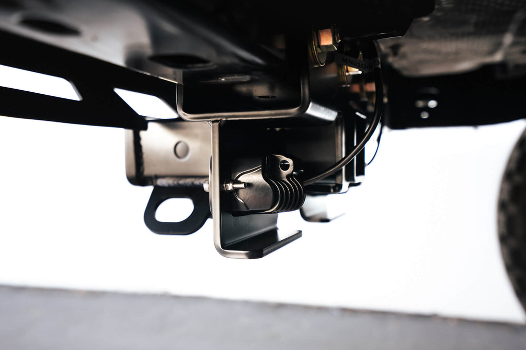 DV8 Offroad AHJP-01 AHJP-02 07-22 JEEP WRANGLER JK/JL BOLT ON HITCH WITH CUBE LIGHTS for Select Jeep Wrangler, Jeep Wrangler JK