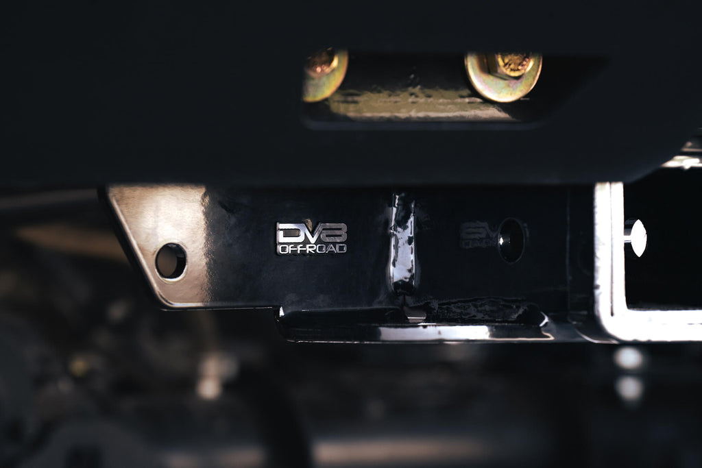 DV8 Offroad AHJP-02 AHJP-02 07-22 JEEP WRANGLER JK/JL BOLT ON HITCH for Select Jeep Wrangler, Jeep Wrangler JK