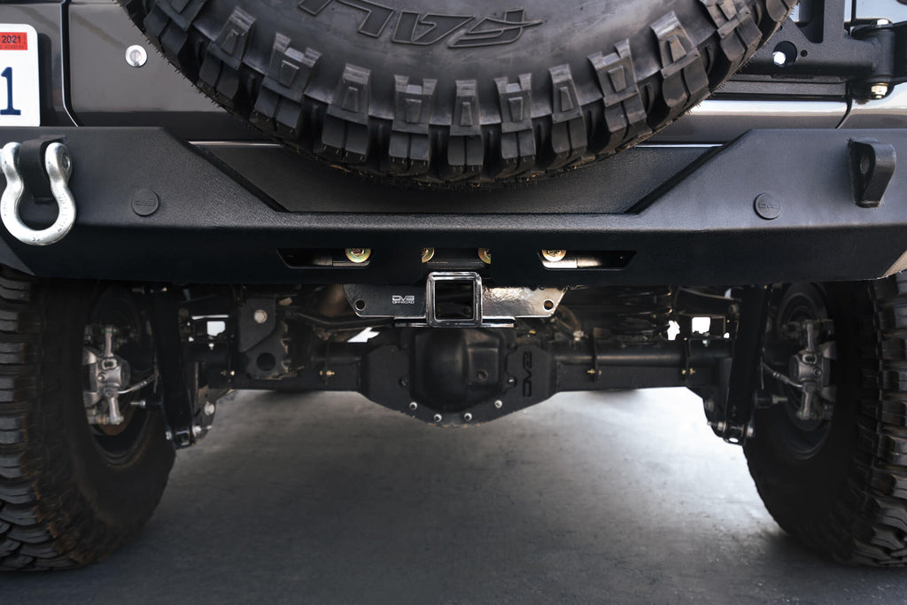 DV8 Offroad AHJP-02 AHJP-02 07-22 JEEP WRANGLER JK/JL BOLT ON HITCH for Select Jeep Wrangler, Jeep Wrangler JK
