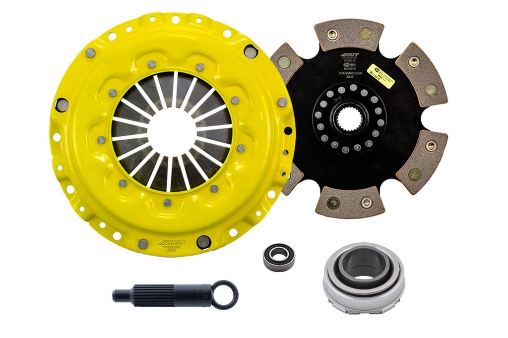 Advanced Clutch AI4-SPR6 ACT Sport Race Rigid 6 Pad Clutch Kit for Select Acura Integra, Honda CR-V, Honda Civic, Honda Civic del Sol