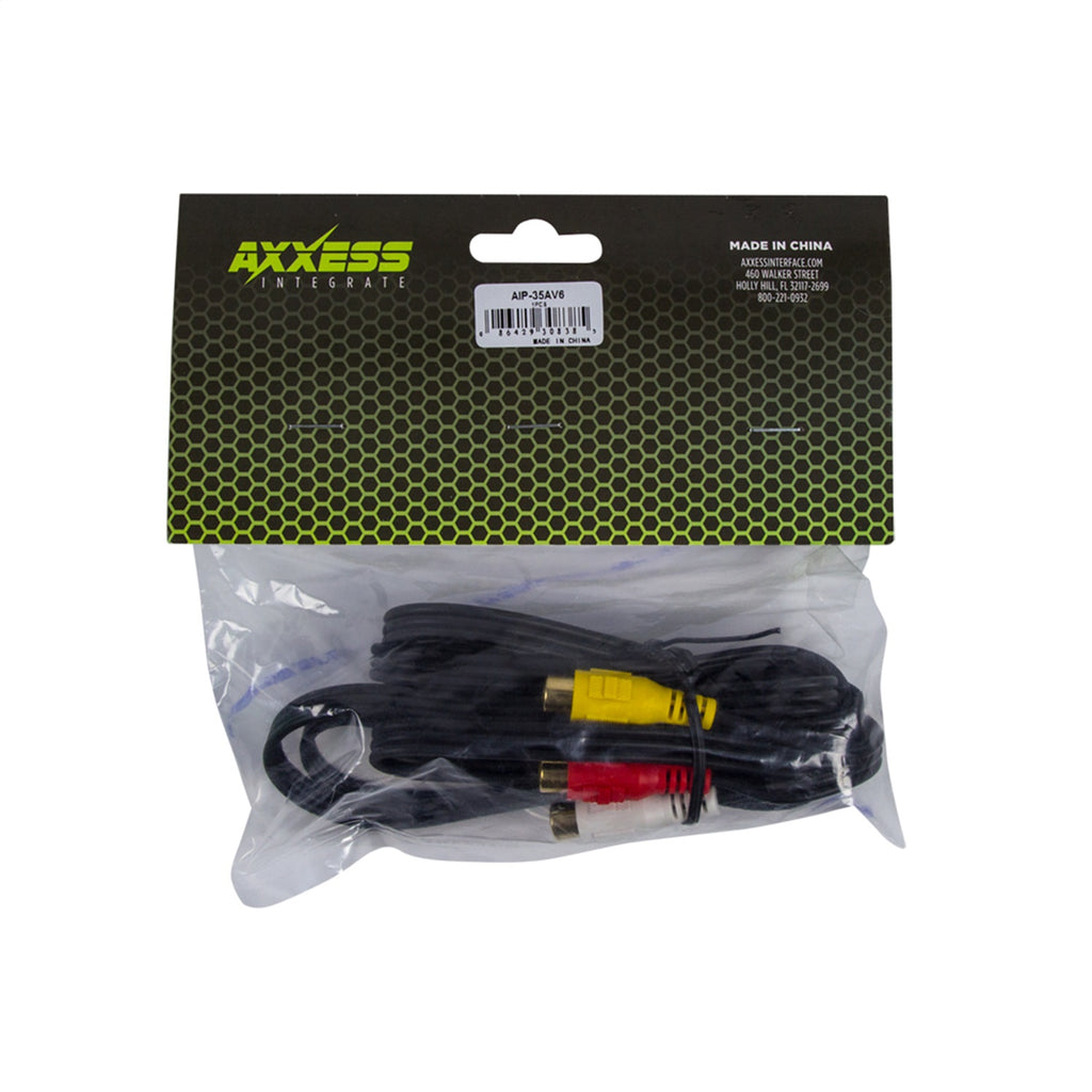 Metra Electronics AIP-35AV6 6 ft. AV To 3.5 mm Cable