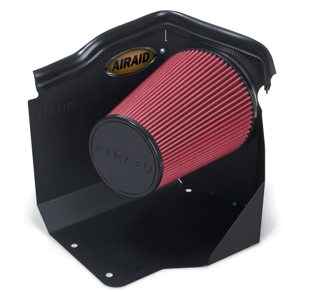 99-06-Chevy-Silverado-4.85.36.0L-(WLow-Hood)-Cad-Intake-System-WO-Tube-(Dry--Red-Media)