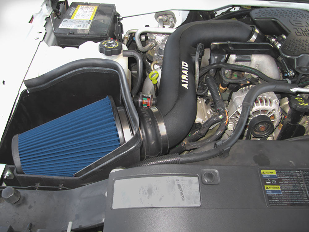 04-05-Gm-25003500-Pickup--6.6L-Dsl-Mxp-Intake-System-W-Tube-(Dry--Blue-Media)