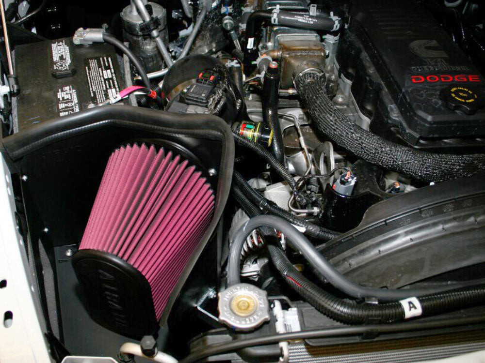 07-09-Dodge-Ram-Cummins-Dsl-6.7L-Cad-Intake-System-W-Tube-(Oiled--Red-Media)