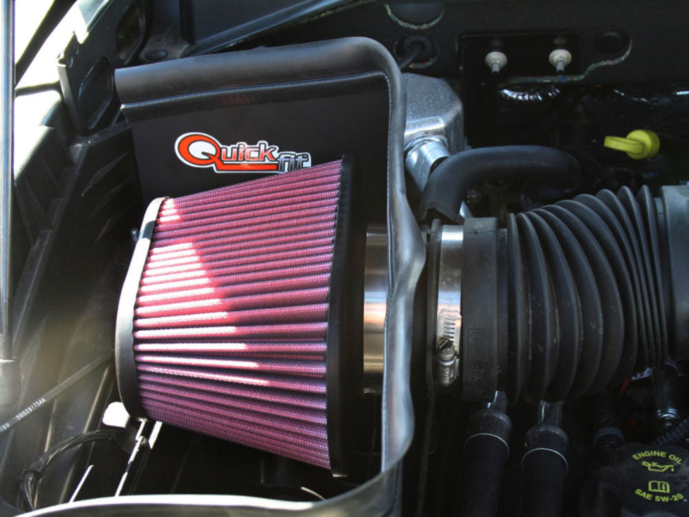 05-11-Dodge-Dakota06-09-Mitsu-Raider-3.74.7L-Cad-Intake-System-WO-Tube-(Dry--Red-Media)