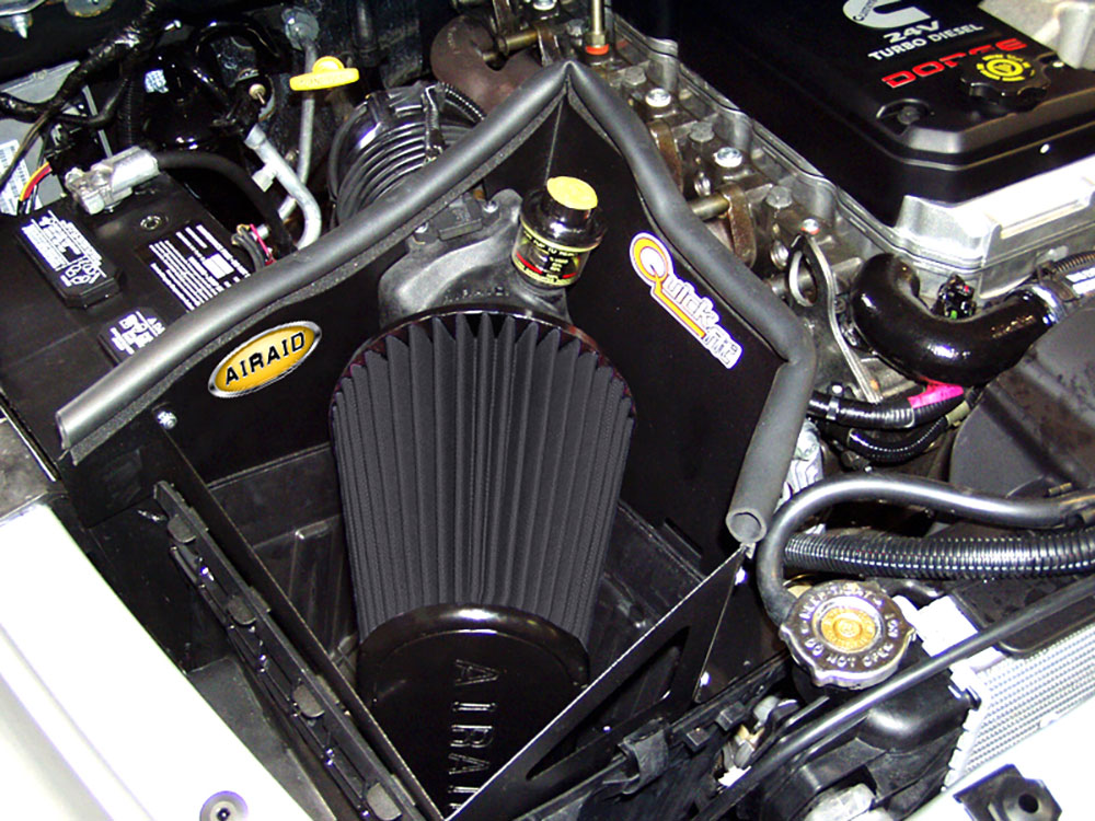 03-04-Dodge-Cummins-5.9L-Dsl-(Exc.-600-Series)-Cad-Intake-System-WO-Tube-(Dry--Black-Media)