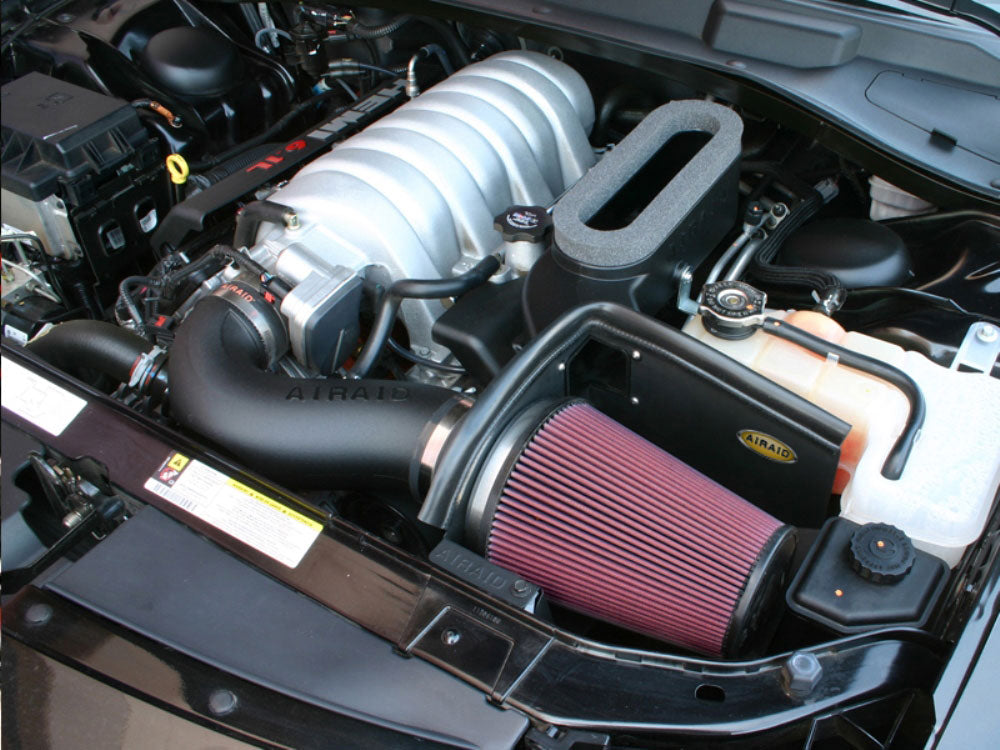 06-10-Dodge-Charger--08-Magnum-Srt8-6.1L-Hemi-Cad-Intake-System-W-Tube-(Oiled--Red-Media)
