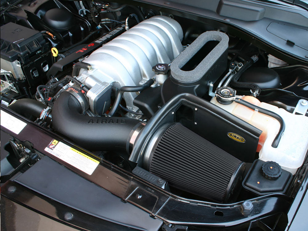 Discontinued~(11-Lbs.-15X15x12)~-Airaid-Intake-Kit.-Dodge-CharMagnum-Srt8.-V8-6.1L