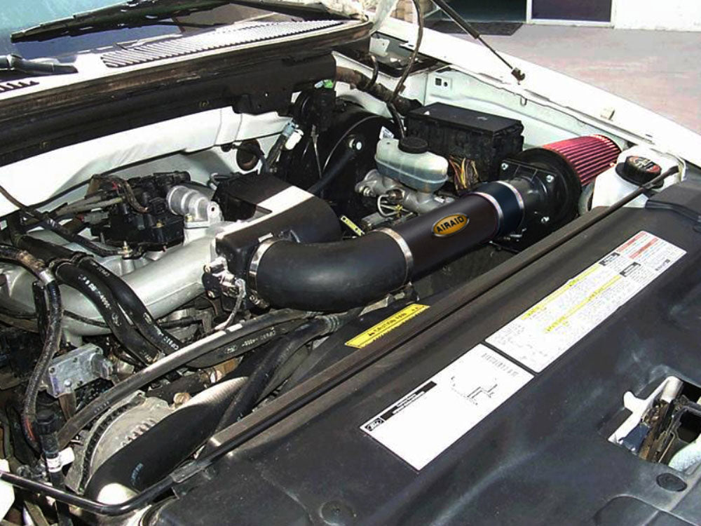 97-03-Ford-F-150-4.2L-V6-Cl-Intake-System-W-Black-Tube-(Dry--Red-Media)