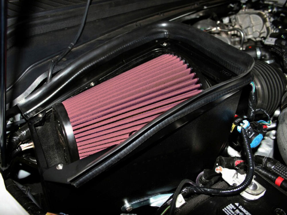 08-10-Ford-F-250350-6.4L-Power-Stroke-Dsl-Mxp-Intake-System-WO-Tube-(Dry--Red-Media)