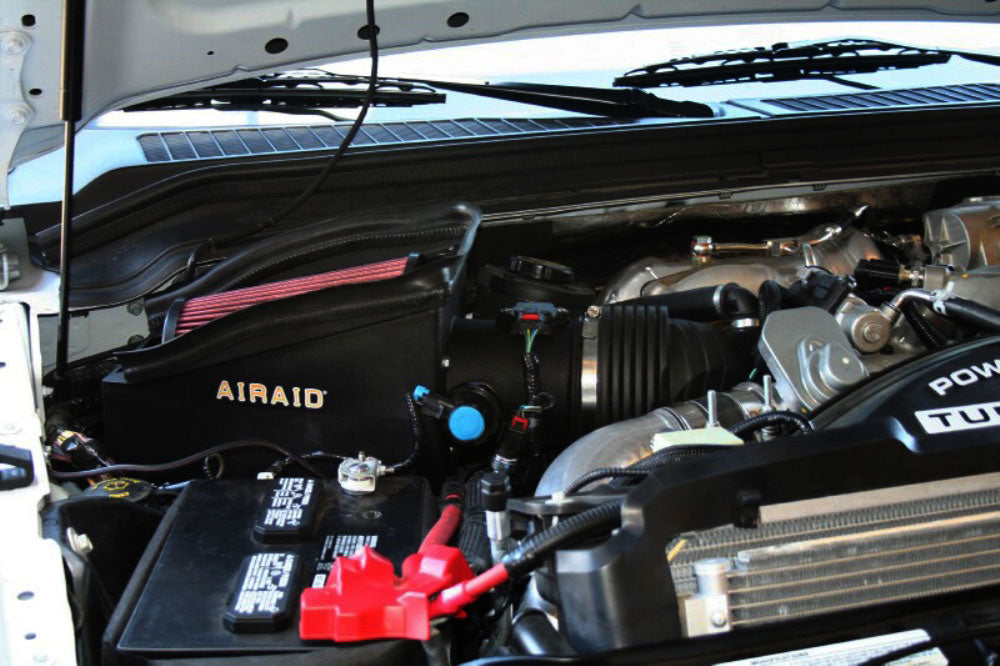 08-10-Ford-F-250350-6.4L-Power-Stroke-Dsl-Mxp-Intake-System-WO-Tube-(Dry--Red-Media)