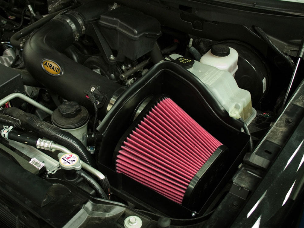 2010-Ford-F-150-Raptor-5.4L-Cad-Intake-System-W-Tube-(Dry--Red-Media)