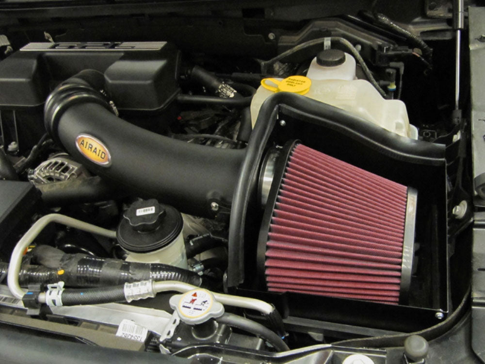 10-14-Ford-Svt-Raptor--11-13-F-150-6.2L-Cad-Intake-System-W-Tube-(Dry--Red-Media)