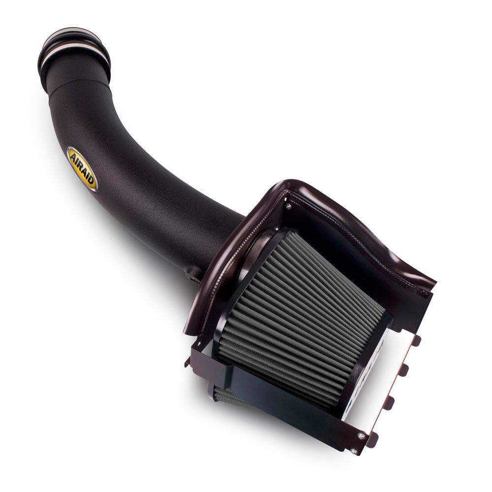 10-13-Ford-F-250--F-350-Super-Duty-6.2L-Cad-Intake-System-W-Tube-(Dry--Black-Media)