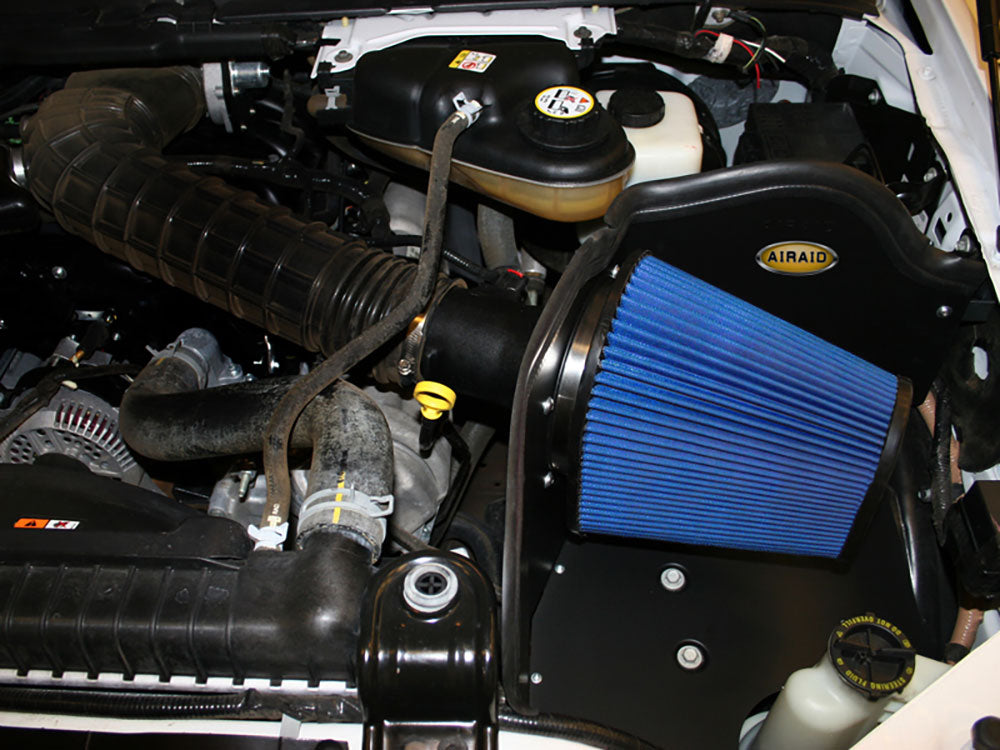 05-07-Ford-F-250350-6.8L-V-10-Cad-Intake-System-WO-Tube-(Dry--Blue-Media)