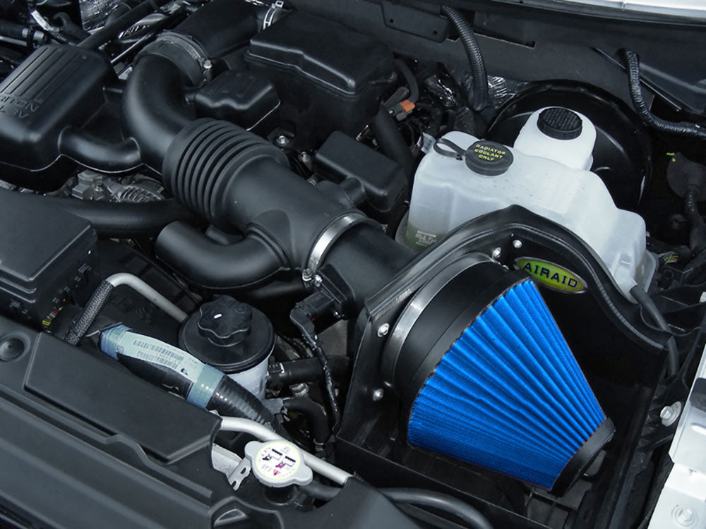 08-10-Ford-F-250350-5.4L-V86.8L-V10-Cad-Intake-System-WO-Tube-(Dry--Blue-Media)