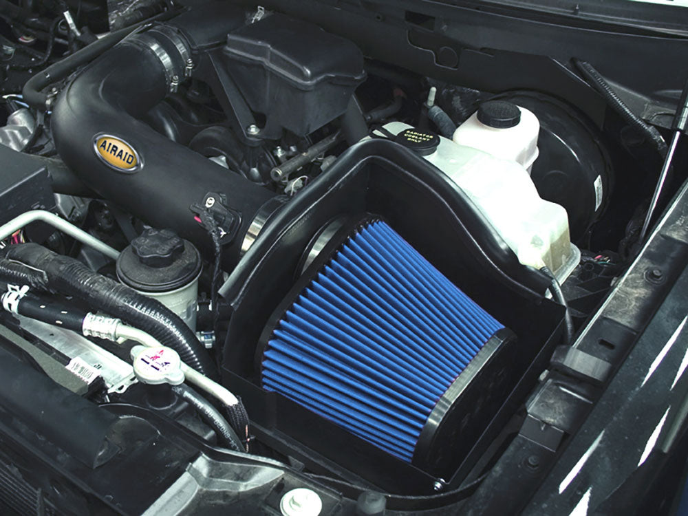 2010-Ford-F-150-Raptor-5.4L-Cad-Intake-System-W-Tube-(Dry--Blue-Media)