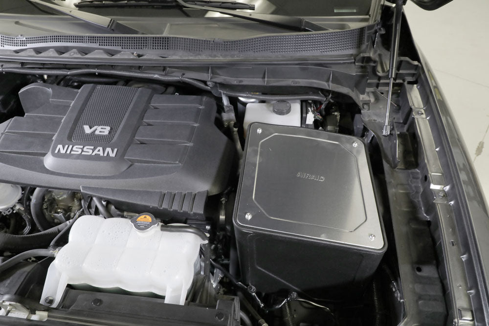 17-18-Nissan-Titan-Xd-V8-5.6L-FI-Cold-Air-Intake-Kit-W-Cotton-Gauze-Filter