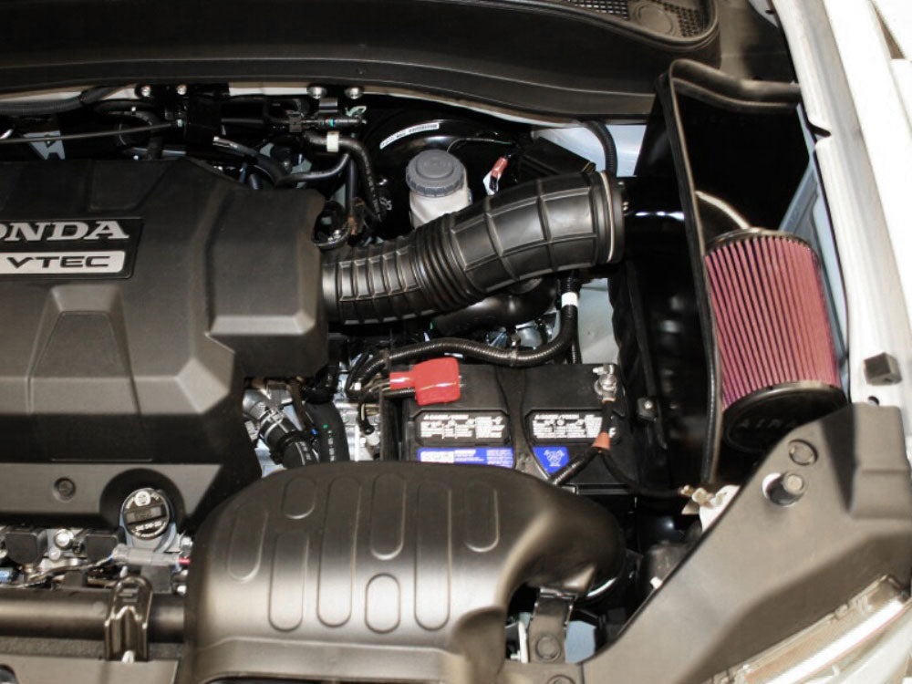 06-08-Honda-Ridgeline-3.5L-V6-Cad-Intake-System-WO-Tube-(Dry--Red-Media)