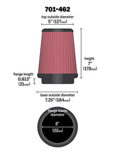 Load image into Gallery viewer, Universal-Air-Filter---Cone-6-X-7-14-X-5-X-7