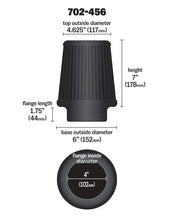 Load image into Gallery viewer, Universal-Air-Filter---Cone-4-X-7-X-4-58-X-6