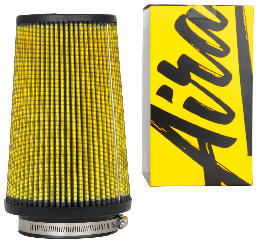 Universal-Air-Filter---Cone-4In-Flange-X-6In-Base-X-4-58In-Top-X-9In-Height---Synthaflow