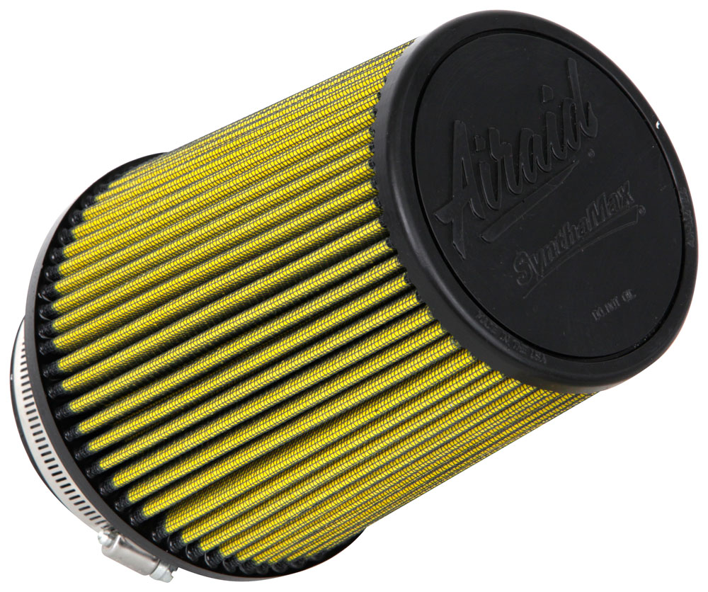 Universal-Air-Filter---Cone-4In-Flange-X-6In-Base-X-4-58In-Top-X-7In-Height---Synthamax