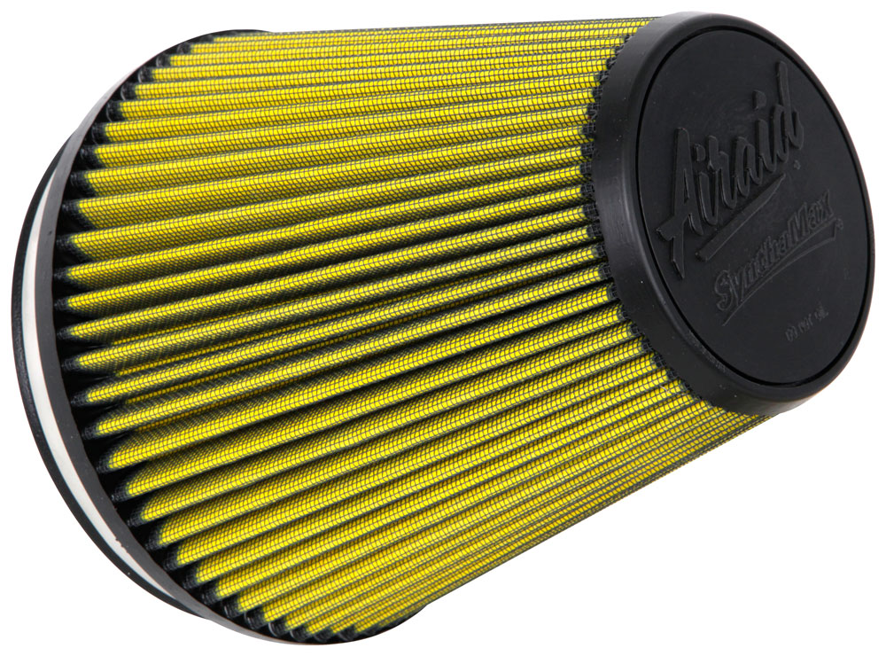 Universal-Air-Filter---Cone-6In-Flange-X-7In-Base-X-4-38In-Top-X-7In-Height---Synthamax