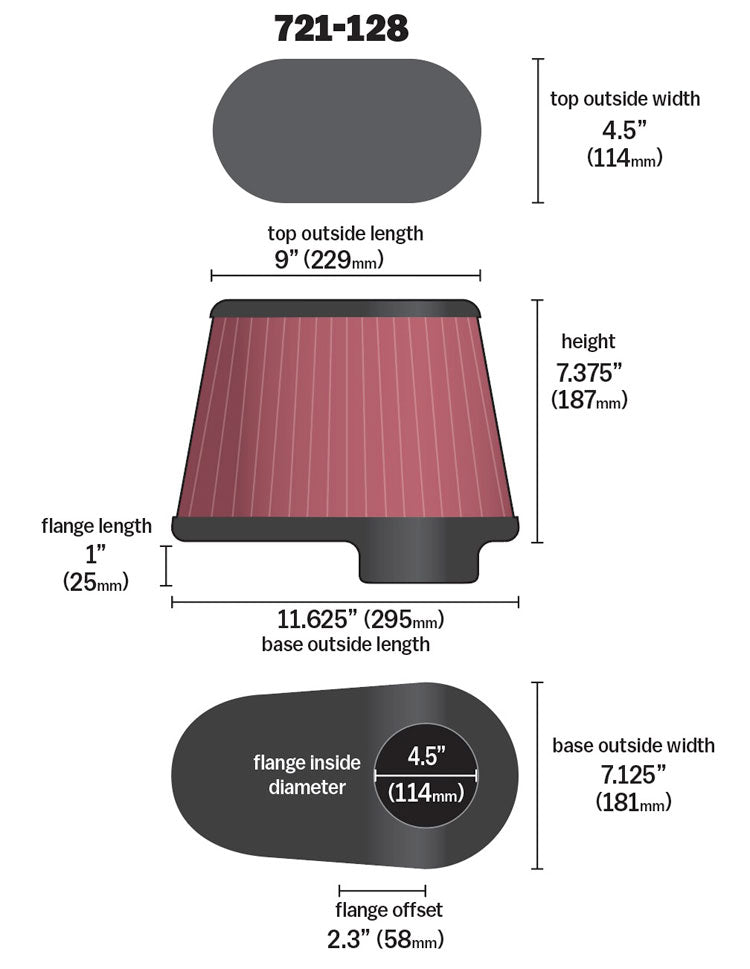 ~(3-Lbs.-12X9x9)~-Cone.-4-12In-Flg.-11-12In-X-7In-B.-9In-X-4-12In-T.-7-14In-H-Synthamax