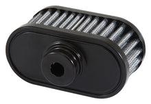Load image into Gallery viewer, Rubber-Top-1In-Id---Push-On-4In-X-2In-Oval-Od-2In-Tall-Breather-Filter