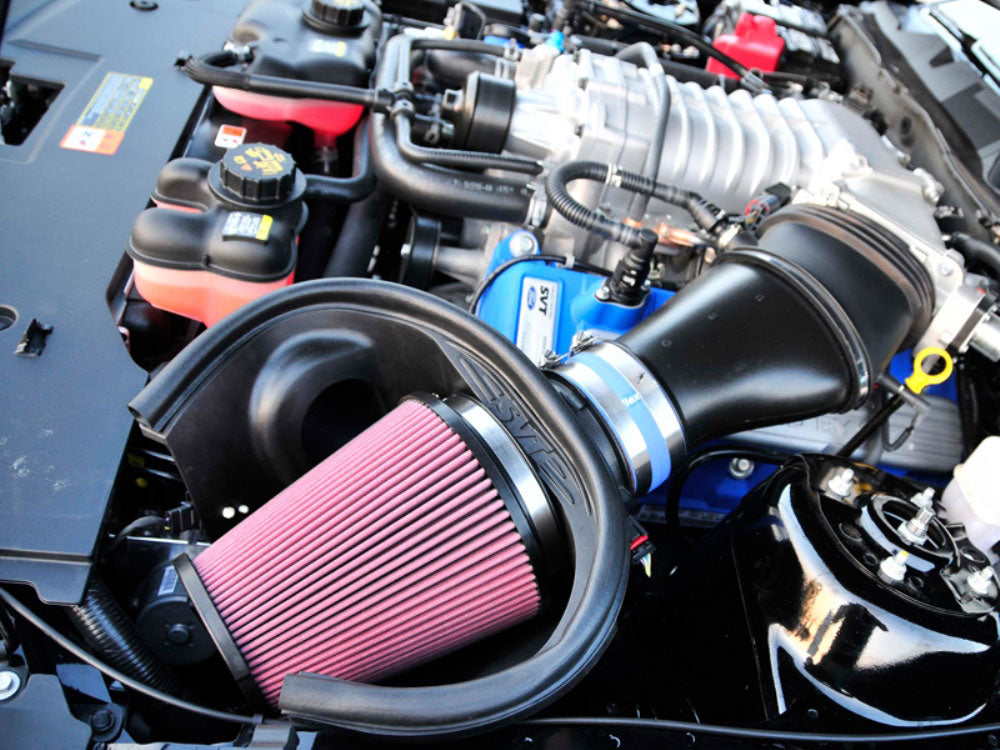 10-14-Ford-Mustang-Shelby-5.4L-Supercharged-Direct-Replacement-Filter---Oiled--Red-Media