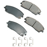 AKEBONO BRAKE CORPORATION ACT1056 Brake Pads Front Dodge Challenger 18-09 300