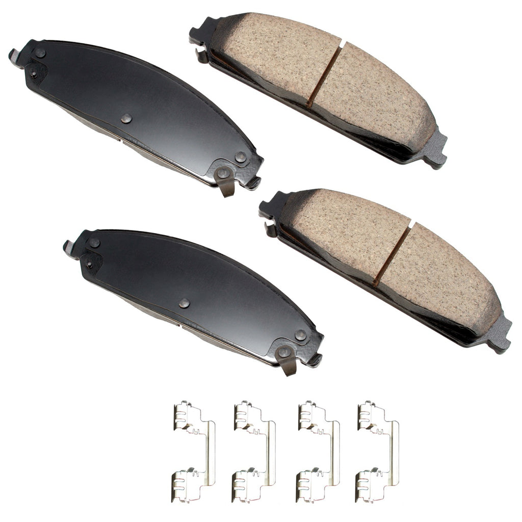 AKEBONO BRAKE CORPORATION ACT1058 Brake Pads Front Dodge Dodge Avenger 05-14 300
