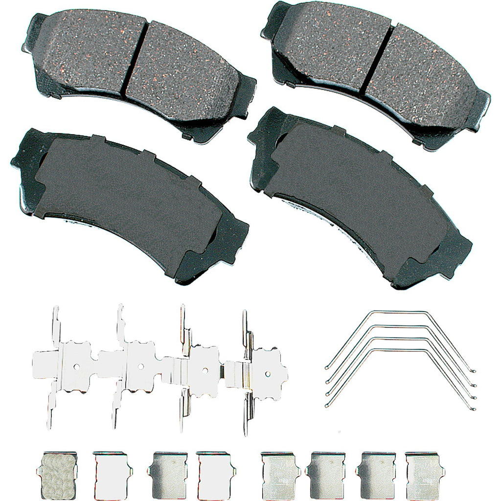AKEBONO BRAKE CORPORATION ACT1164 Brake Pad Front Ford Fusion 06-12 Lincoln MKZ