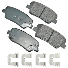 Load image into Gallery viewer, AKEBONO BRAKE CORPORATION ACT1284B Brake Pad Rear Hyundai Santa Fe 10-16