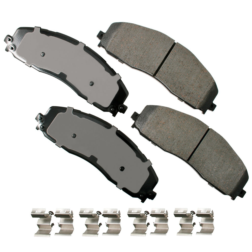 AKEBONO BRAKE CORPORATION ACT1680 Ford F-250 Super Duty 19 -13  F-350 Super Duty 19
