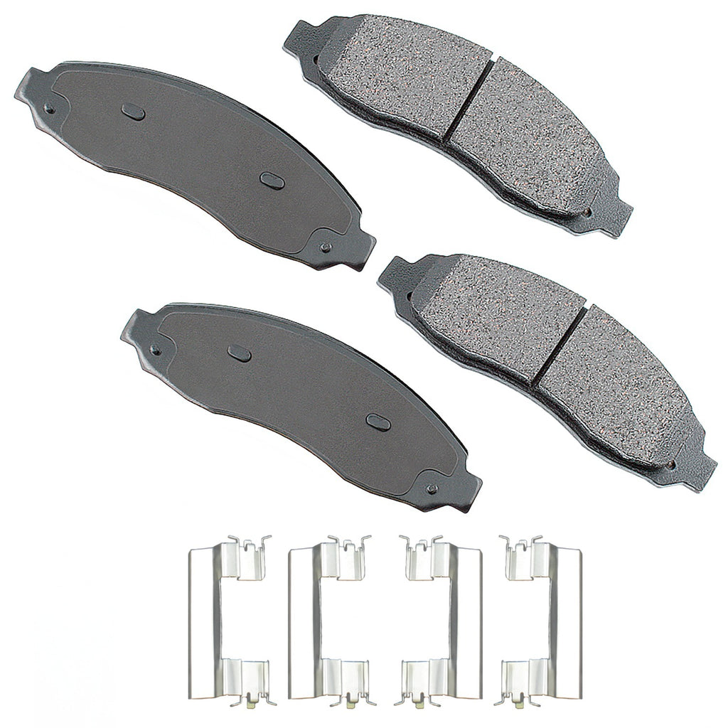 AKEBONO BRAKE CORPORATION ACT962 Brake Pads 03-04 Dodge Dakota