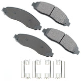 AKEBONO BRAKE CORPORATION ACT962 Brake Pads 03-04 Dodge Dakota