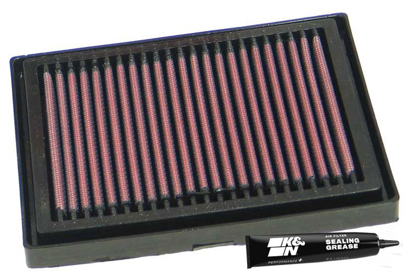 K&N AL-1004 Replacement Air Filter for Select Aprilia RSV R, Aprilia RSV R Factory, Aprilia RSV Mille, Aprilia Tuono R, Aprilia Tuono R Factory