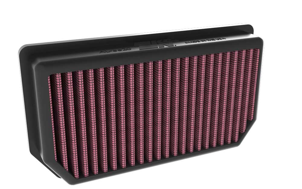 K&N AL-6620 Replacement Air Filter for Select Aprilia RS 660, Aprilia RS 660 Extrema, Aprilia RS 660 Stars & Stripes Limited Edition, Aprilia Tuono 660, Aprilia Tuono 660 Factory