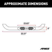 Load image into Gallery viewer, ARIES AL231008 Big Step 4in. Black Aluminum Round Side Bars; Select Jeep Wrangler JK - Truck Part Superstore