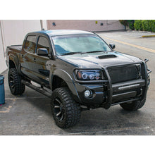 Load image into Gallery viewer, ARIES AL232009 Big Step 4in. Black Aluminum Round Side Bars; Select Toyota Tacoma - Truck Part Superstore