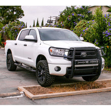 Load image into Gallery viewer, ARIES AL232012 Big Step 4in. Black Aluminum Round Side Bars; Select Toyota Tundra - Truck Part Superstore