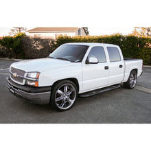 Load image into Gallery viewer, ARIES AL234013 Big Step 4in. Black Aluminum Round Side Bars; Select Silverado; Sierra 2500; 350 - Truck Part Superstore