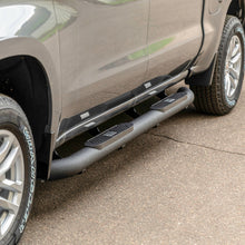 Load image into Gallery viewer, ARIES AL234053 Big Step 4in. Black Aluminum Round Side Bars; Select Silverado; Sierra Crew - Truck Part Superstore