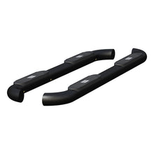 Load image into Gallery viewer, ARIES AL239042 Big Step 4in. Black Aluminum Round Side Bars; Select Nissan Titan; XD - Truck Part Superstore