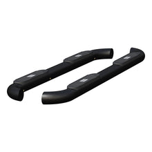 Load image into Gallery viewer, ARIES AL239042 Big Step 4in. Black Aluminum Round Side Bars; Select Nissan Titan; XD - Truck Part Superstore