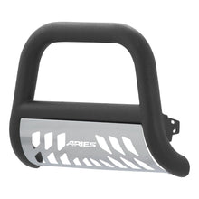 Load image into Gallery viewer, ARIES AL45-4006 Big Horn 4in. Black Aluminum Bull Bar; Select Silverado; Sierra 2500; 3500 HD - Truck Part Superstore