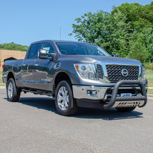 Load image into Gallery viewer, ARIES AL45-9004 ARIES AL45-9004 Big Horn 4-Inch Black Aluminum Bull Bar; Select Nissan Titan XD - Truck Part Superstore